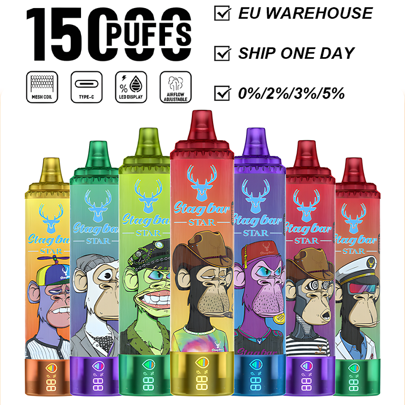 STAG BAR STAR 15000 PUFFS