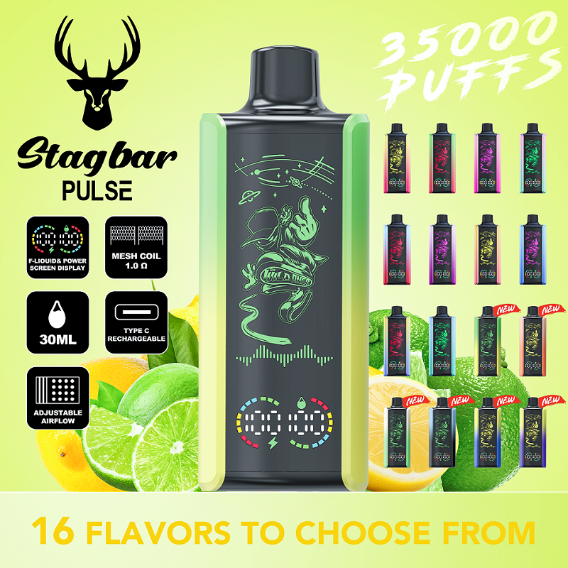 STAG BAR PULSE 35000 PUFFS